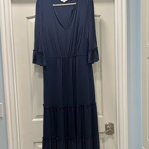 Boden tiered jersey dress